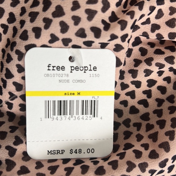 NEW Free People Cassie Heart Bralette - Picture 3 of 3